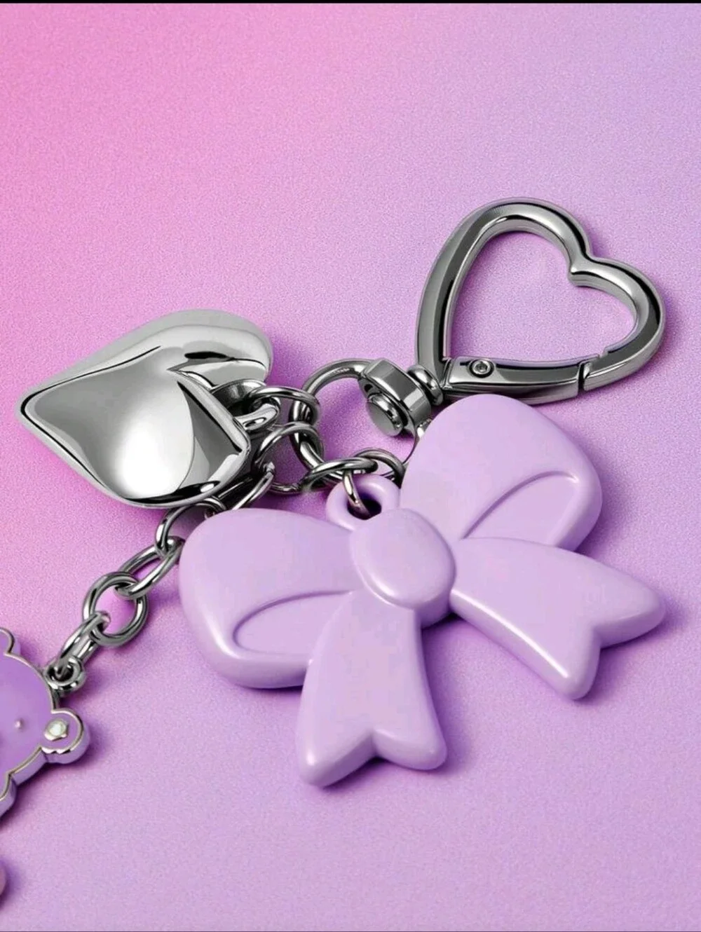 Care Bears Bag Charm/ Keychain NEW
